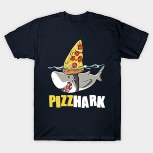 Cute Funny Pizza Shark Men Women Boys Girls Kids Gift T-Shirt